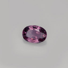 Espinélio violeta natural 0,86ct, corte oval, VVS-VS