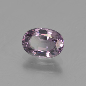 Espinélio violeta natural 0,98ct, corte oval, VVS-VS