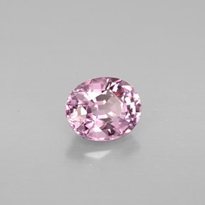 Espinélio violeta natural 0,91ct, corte oval, VVS