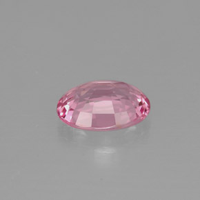 Espinélio rosa natural 1,48ct, corte oval, VS
