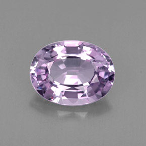 Espinélio violeta natural 1,49ct, corte oval, VS