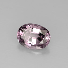 Espinélio roxo natural 1,48ct, corte oval, VS