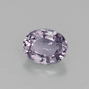 Espinélio violeta natural 1,74ct, corte oval, VVS