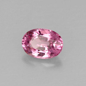 Espinélio roxo natural 0,92ct, corte oval, VVS-VS