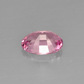 Espinélio rosa natural 1,00ct, corte oval, VVS