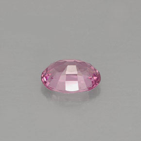 Espinélio rosa natural 1,04ct, corte oval, VVS