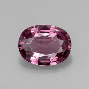 Espinélio violeta natural 1,98ct, corte oval, VS