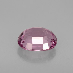 Espinélio violeta natural 2,10ct, corte oval, VVS