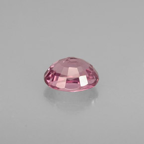 Espinélio roxo natural 0,74ct, corte oval, VVS