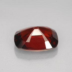 Espinélio vermelho natural 4,44ct, almofada cortada, VVS-VS