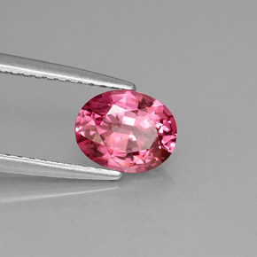 Espinélio rosa natural 1,19ct, corte oval, VVS-VS
