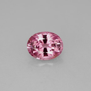 Espinélio rosa natural 1,21ct, corte oval, VVS-VS
