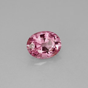 Espinélio rosa natural 1,21ct, corte oval, VVS-VS