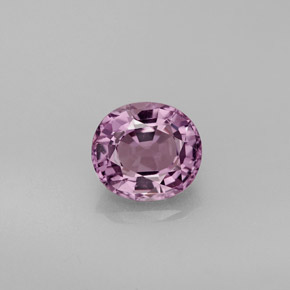 Espinélio violeta natural 1,49ct, corte oval, VVS