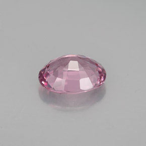 Espinélio rosa natural 1,50ct, corte oval, VVS-VS