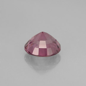 Espinélio violeta natural 1,31ct, corte redondo, VVS