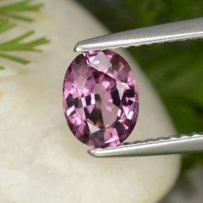 Espinélio roxo natural 1,15ct, corte oval, VVS-VS