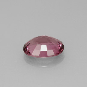 Espinélio violeta natural 1,31ct, corte oval, VVS