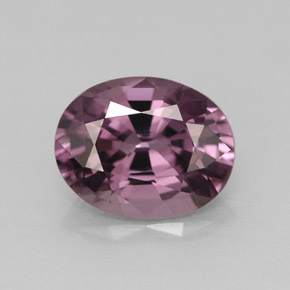 Espinélio violeta natural 1,55ct, corte oval, VVS-VS