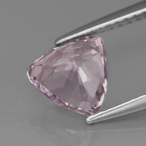 Espinélio violeta natural 1,54ct, trillion, VVS-VS