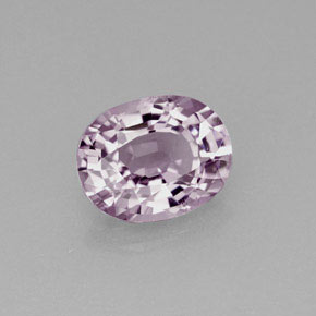 Espinélio violeta natural 1,65ct, corte oval, VVS