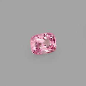 Espinélio rosa natural 0,54ct, almofada cortada, VS