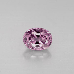 Espinélio roxo natural 1,25ct, corte oval, VVS