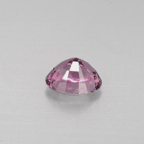 Espinélio roxo natural 1,25ct, corte oval, VVS