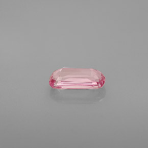 Espinélio rosa natural 0,80ct, almofada cortada, VS