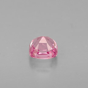 Espinélio rosa natural 0,58ct, almofada cortada, VVS-VS