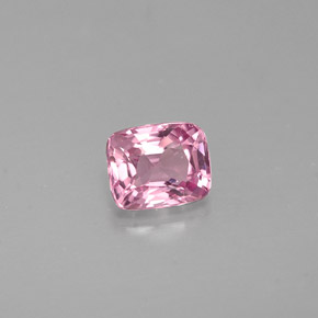 Espinélio rosa natural 0,45ct, almofada cortada, VVS-VS