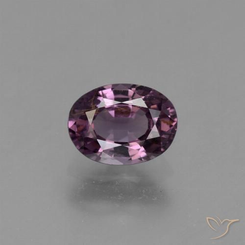 Espinélio Roxo profundo Natural 1.08ct, Corte Oval, VS-SI