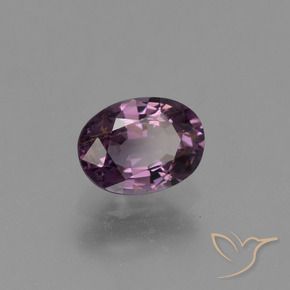 Espinélio Roxo profundo Natural 1.08ct, Corte Oval, VS-SI