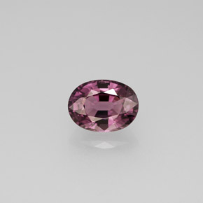 Espinélio violeta natural 1,13ct, corte oval, VVS-VS