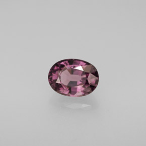 Espinélio violeta natural 1,13ct, corte oval, VVS-VS