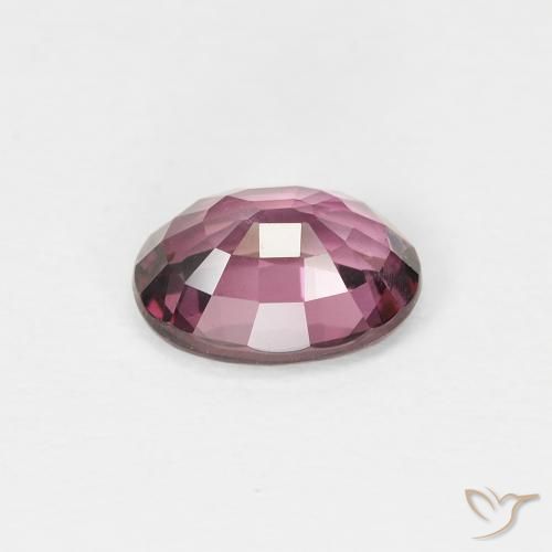 Espinélio roxo avermelhado Natural 1.02ct, Corte Oval, VS