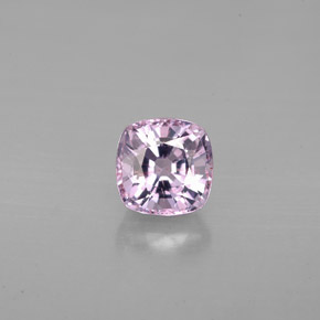 Espinélio violeta natural 1,13ct, almofada cortada, VS