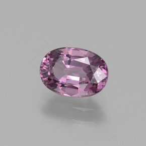 Espinélio rosa natural 0,96ct, corte oval, VS