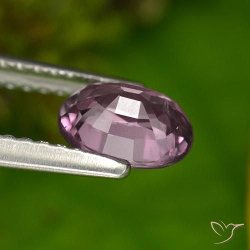 Espinélio roxo médio Natural 0.93ct, oval, VS