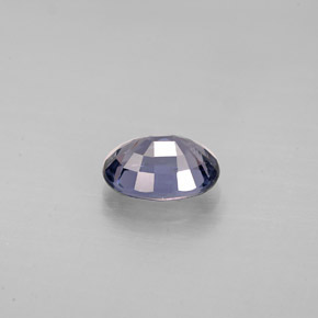 Espinélio azul natural 1,06ct, corte oval, VS