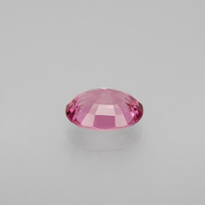 Espinélio rosa natural 1,37ct, corte oval, VS