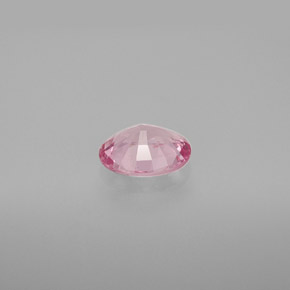 Espinélio rosa natural 1,03ct, corte oval, VS