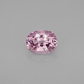 Espinélio rosa natural 1,71ct, corte oval, VVS-VS