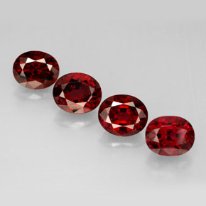 Pedras preciosas de espinélio  natural de  ct, corte oval, VS
