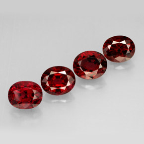 Pedras preciosas de espinélio  natural de  ct, corte oval, VS