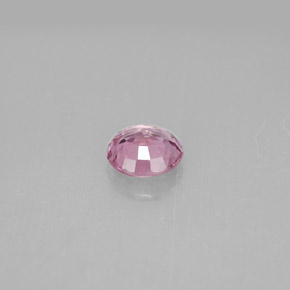 Espinélio violeta natural 0,94ct, corte redondo, VS