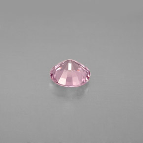 Espinélio rosa natural 0,95ct, corte redondo, VS