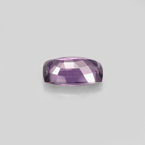 Espinélio roxo natural 1,30ct, almofada cortada, VS