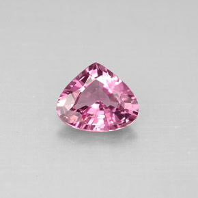 Espinélio rosa natural 1,15ct, formato de pêra, VS