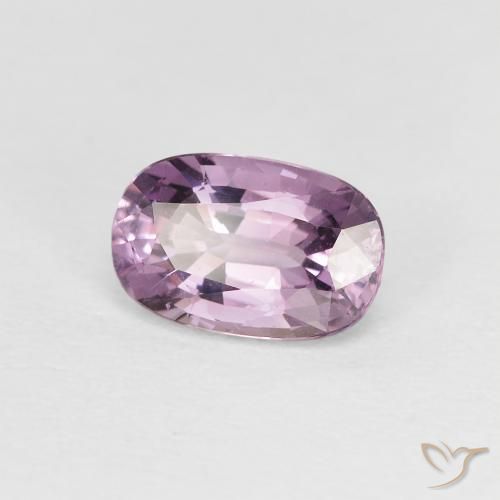 Espinélio roxo natural 1,06ct, corte oval, VS